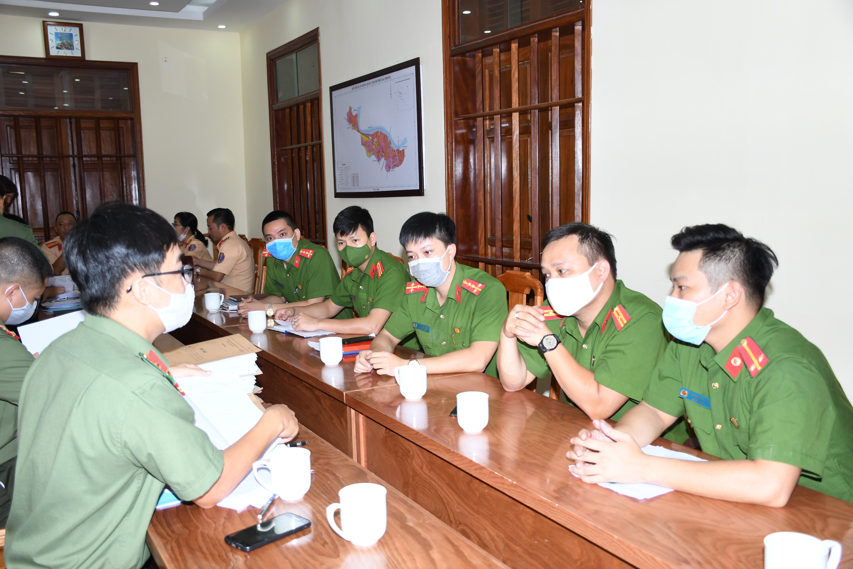 Công an quận Hồng Bàng: Chuyển đổi, áp dụng hệ thống quản lý chất lượng theo Tiêu chuẩn quốc gia ISO 9001:2005